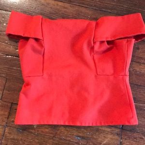 Anthropology brand new, off the shoulder shirt